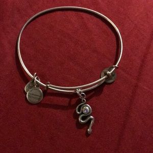 Alex and Ani snake bracelet.